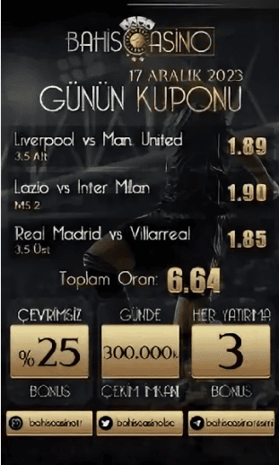Bahis güncel giriş